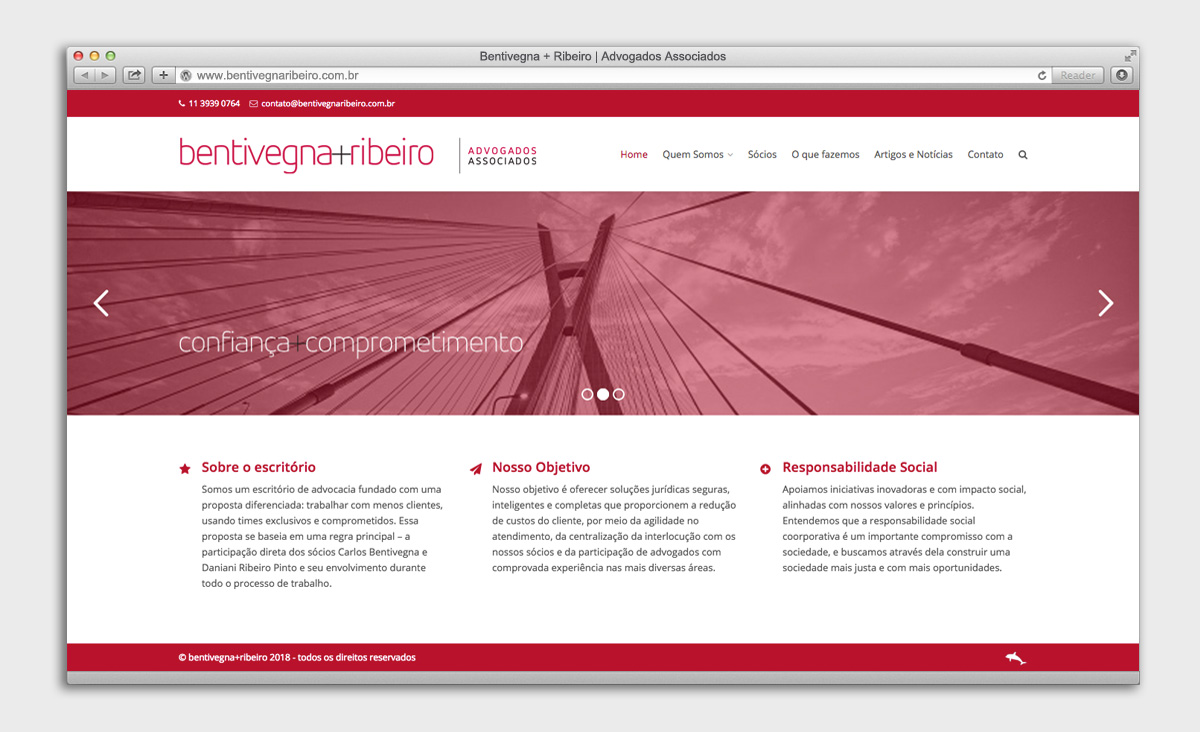 Site Bentivegna + Ribeiro