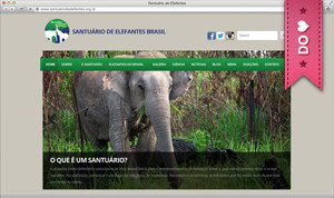 site Santuário de Elefantes