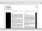 site Bula - página interna