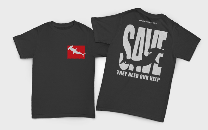 camiseta Divers for Sharks