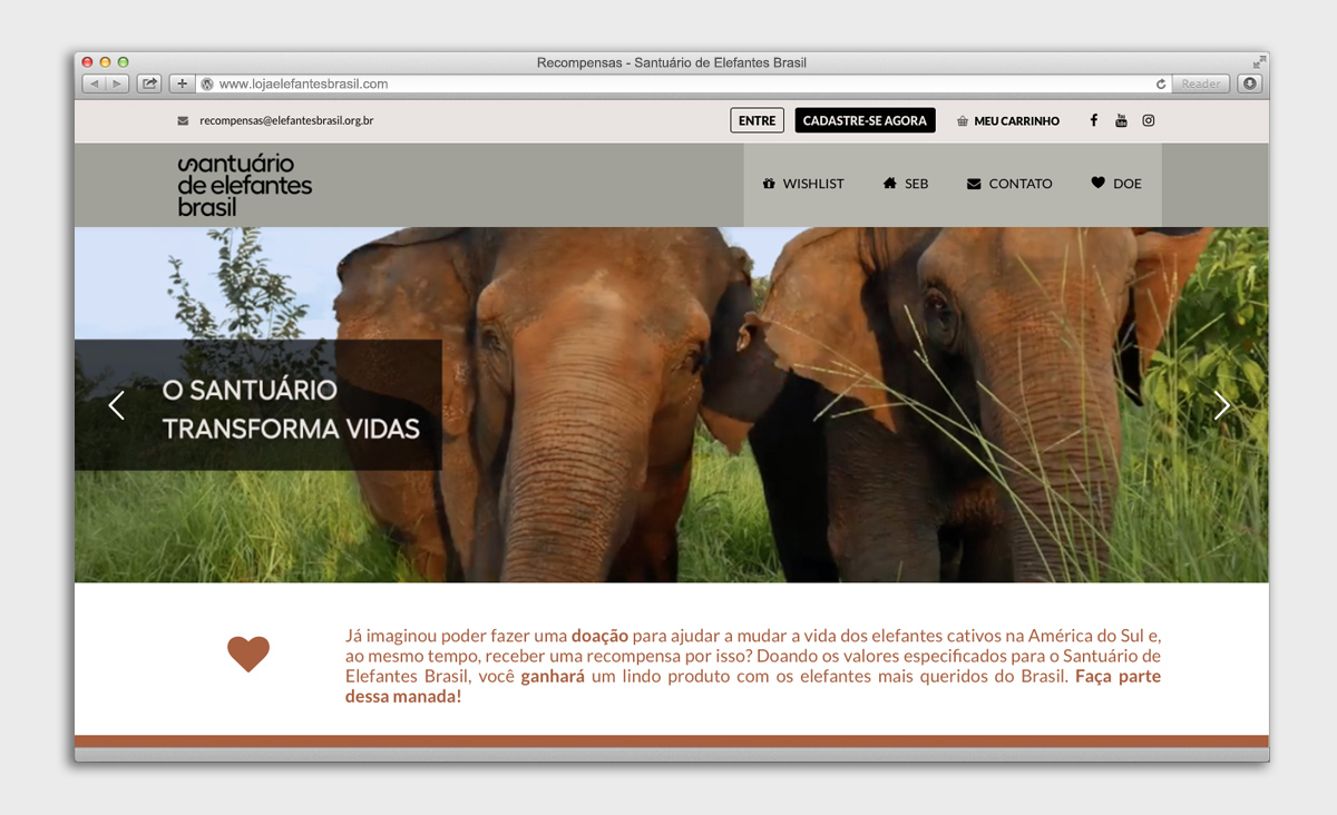 Lojinha – Santuário de Elefantes Brasil